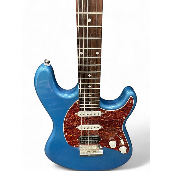 Used Sterling by Music Man Cutlass Blue Solid Body Electric Guitar