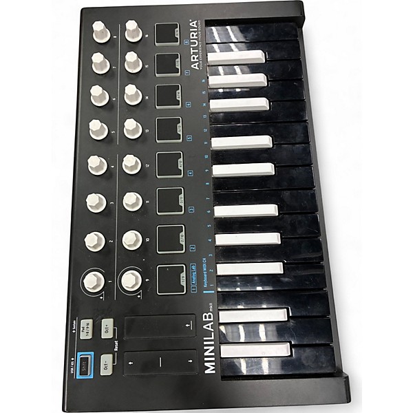 Used Arturia Minilab MKII MIDI Controller