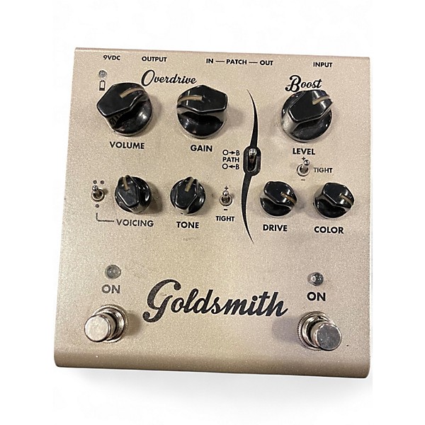 Used Egnater Goldsmith Overdrive/Boost Effect Pedal