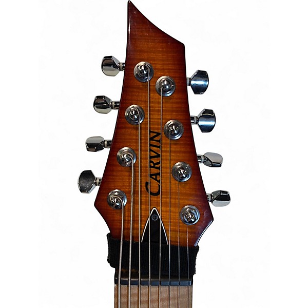 Used Carvin DC800 Brown Sunburst Solid Body Electric Guitar