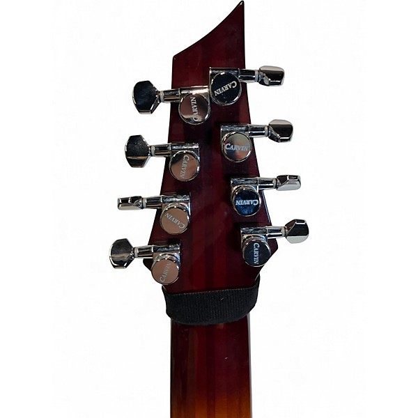 Used Carvin DC800 Brown Sunburst Solid Body Electric Guitar