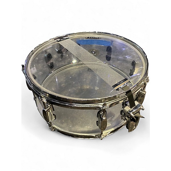 Used TAMA 14X6 Silverstar Snare Clear Drum