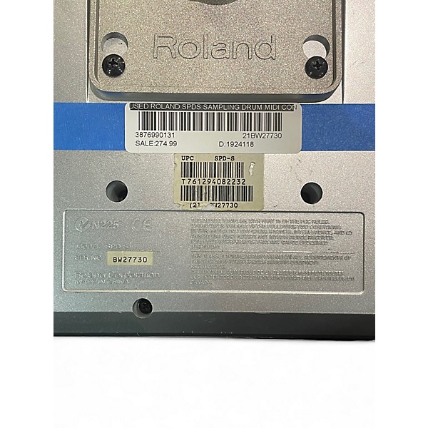 Used Roland SPDS Sampling Drum MIDI Controller
