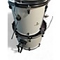 Used Ashthorpe 5 Piece Drum Set White Drum Kit