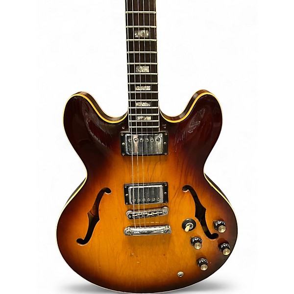 Vintage 1969 Gibson ES335 SUNBURST Hollow Body Electric Guitar