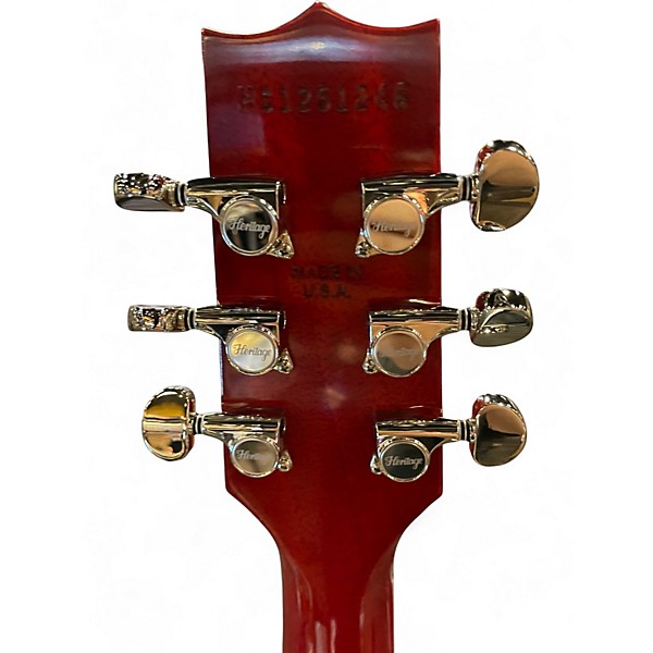 Used Heritage Custom Shop Core Collection H-150 Wine Red Solid Body Electric Guitar