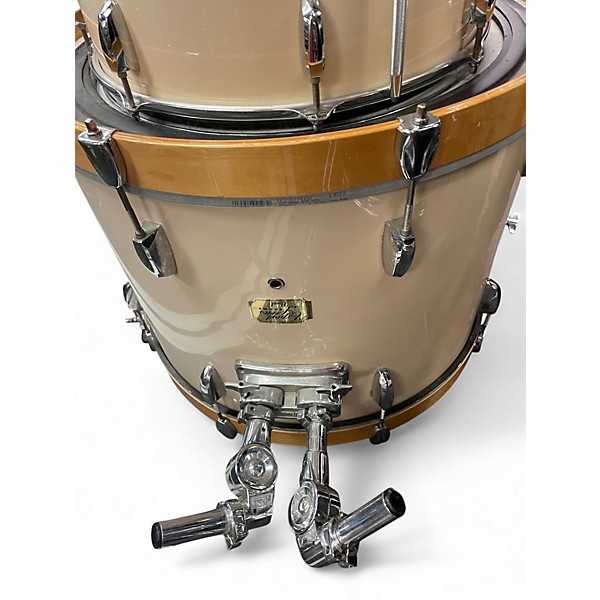 Used Pearl 5 Piece Export Alpine White Drum Kit
