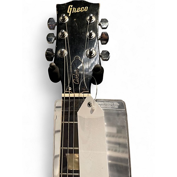 Used Greco Les Paul Custom Sunburst Solid Body Electric Guitar