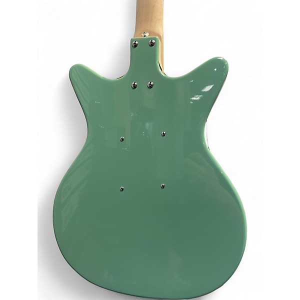 Used Danelectro '59M NOS+ Green Solid Body Electric Guitar