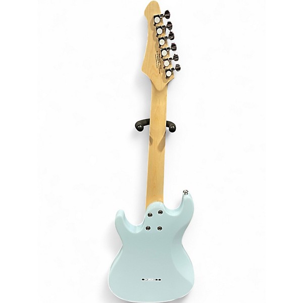 Used Mitchell TD100 Short Scale Blue Solid Body Electric Guitar