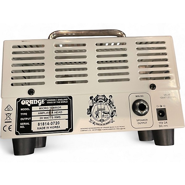 Used Orange Amplifiers MT20 Micro Terror 20W Tube Guitar Amp Head