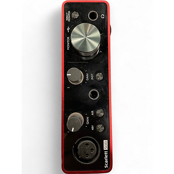 Used Focusrite Scarlett Solo Gen 3 Audio Interface