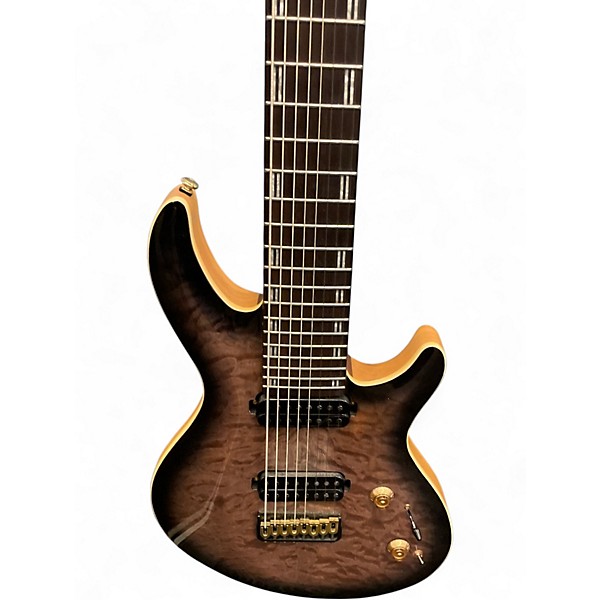 Used 2019 ESP JR-608 Faded Blue Sunburst Solid Body Electric Guitar