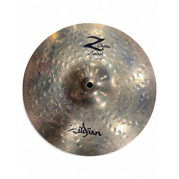 Used Zildjian 12in Z Custom Splash Brilliant Cymbal