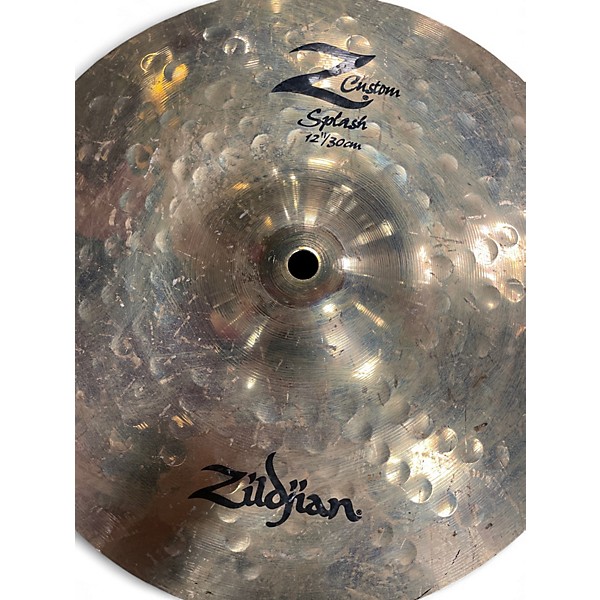Used Zildjian 12in Z Custom Splash Brilliant Cymbal