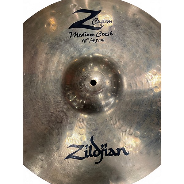 Used Zildjian 18in Z Custom Medium Crash Cymbal
