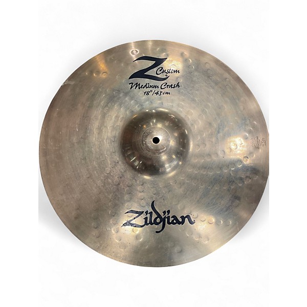 Used Zildjian 18in Z Custom Medium Crash Cymbal