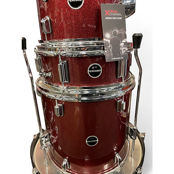 Used PDP by DW 5 Piece ENCORE Ruby Red Drum Kit