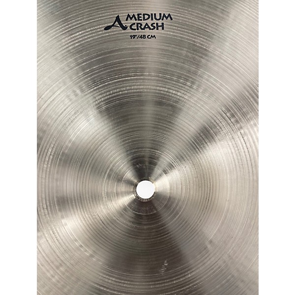 Used Zildjian 19in A Series Medium Crash Cymbal
