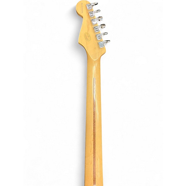 Used Fender Mexican Fat Stratocaster Black Solid Body Electric Guitar