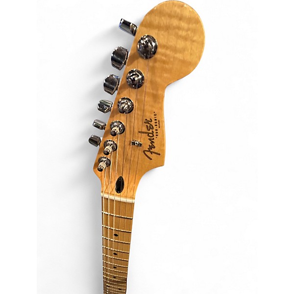 Used Fender Duo Sonic 2 Tone Sunburst Solid Body Electric Guitar