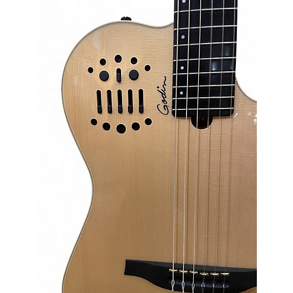 Used Godin Multiac Encore SA Natural Classical Acoustic Electric Guitar