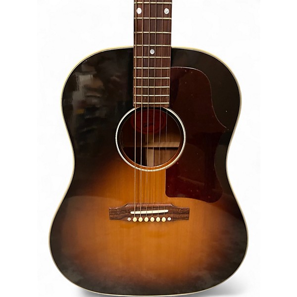 Used Gibson 1950 Reissue J45 Sunburst Acoustic Guitar