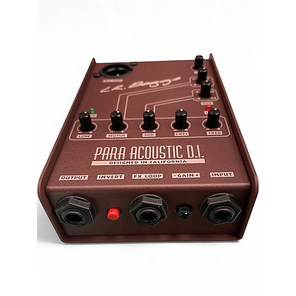 Used LR Baggs Para Acoustic DI Direct Box Pre With EQ Direct Box