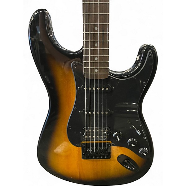 Used Squier FSR Standard Stratocaster HSS 2 Color Sunburst Solid Body Electric Guitar