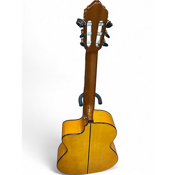 Used Lucero LFB250SCE Natural Classical Acoustic Electric Guitar