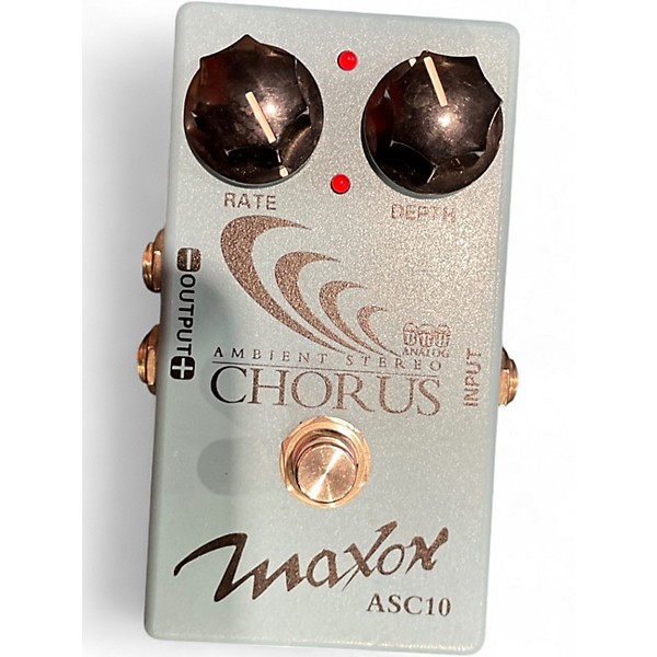 Used Maxon Ambient Stereo Chorus Effect Pedal