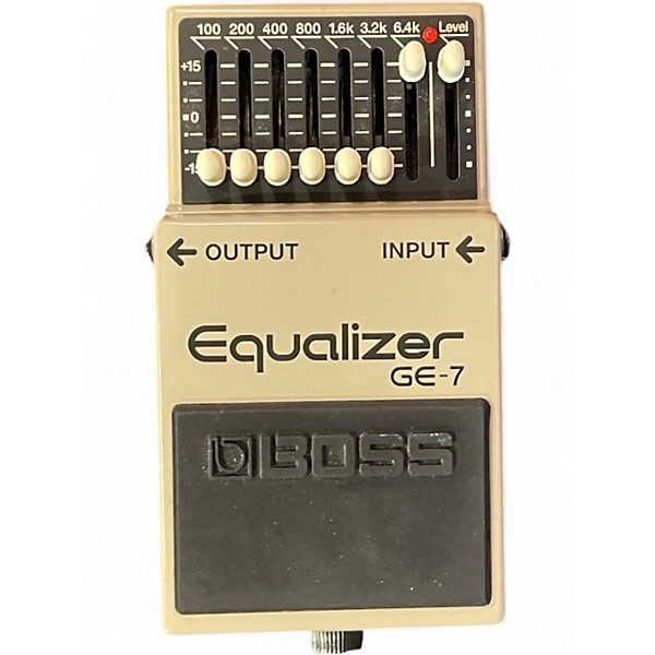 Used BOSS GE7 Equalizer Pedal