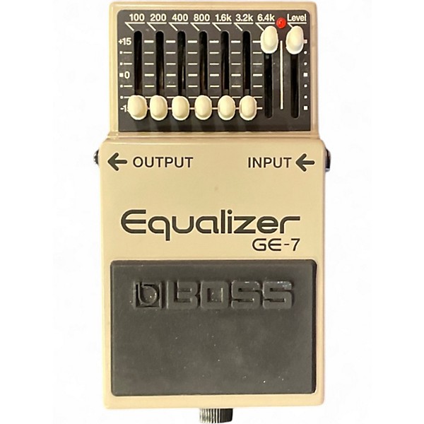 Used BOSS GE7 Equalizer Pedal