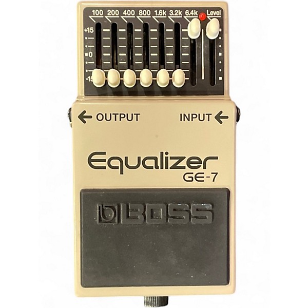 Used BOSS GE7 Equalizer Pedal