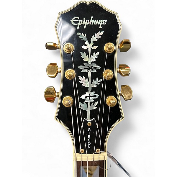 Used Epiphone Sheraton II Natural Hollow Body Electric Guitar