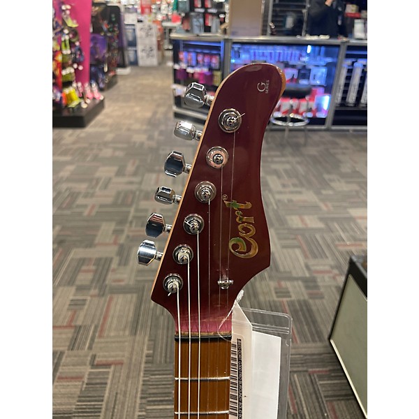 Used Cort G300 PRO Burgundy Solid Body Electric Guitar