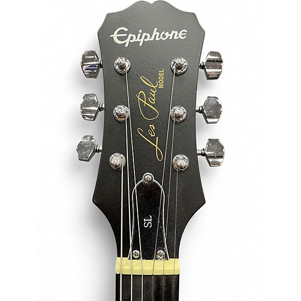 Used Epiphone Les Paul SL Black Solid Body Electric Guitar