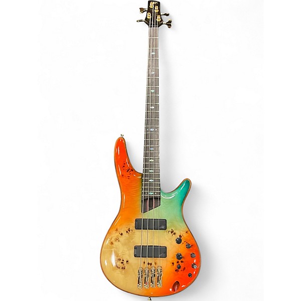 Used Ibanez SR1600D AUTUMN SUNSET SKY Electric Bass Guitar