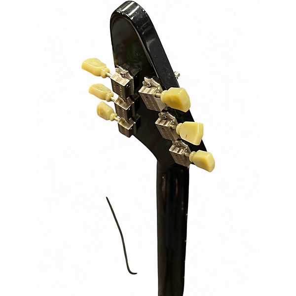 Used Gibson Flying V BLACK WITH BLOOD SPLATTER Solid Body Electric Guitar