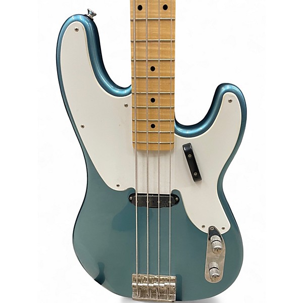 Used Squier Classic Vibe 1950S Precision Bass Lake Placid Blue Electric Bass Guitar