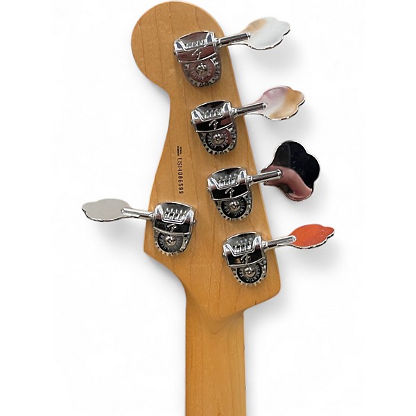 Used Fender American Deluxe Dimension Bass V HH Natural Electric Bass Guitar