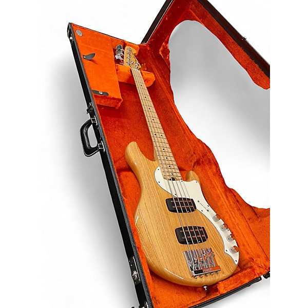 Used Fender American Deluxe Dimension Bass V HH Natural Electric Bass Guitar