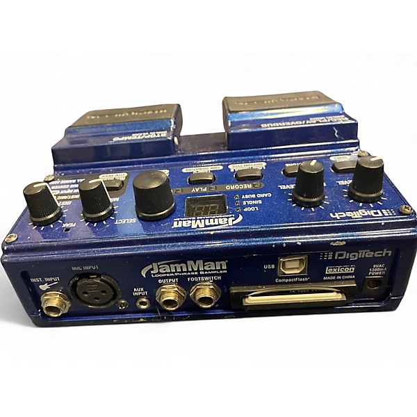 Used DigiTech JML Jam Man Looper Phrase Sampler Pedal