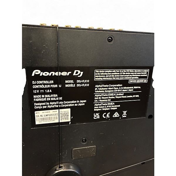 Used Pioneer DJ DDJ FLX10 DJ Controller