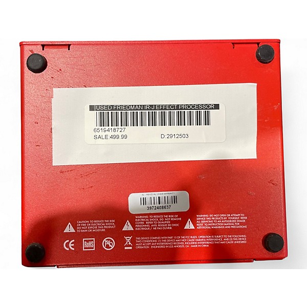 Used Friedman IR-J Effect Processor
