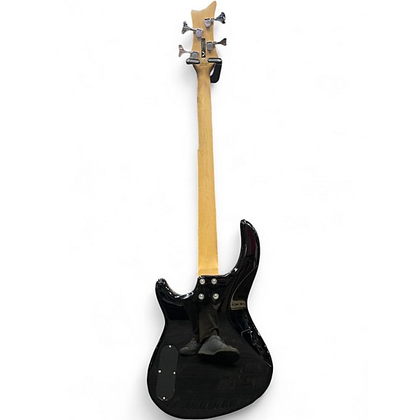 Used Dean Edge 4 String Black Electric Bass Guitar