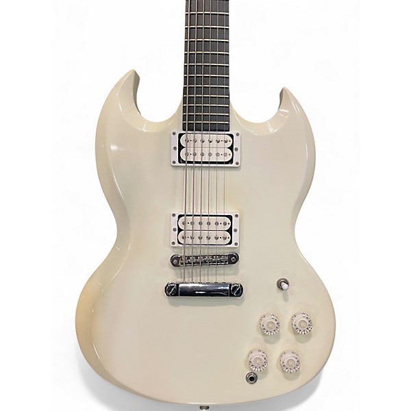 Used Gibson BUCKETHEAD SG BARITONE Arctic White Solid Body Electric Guitar