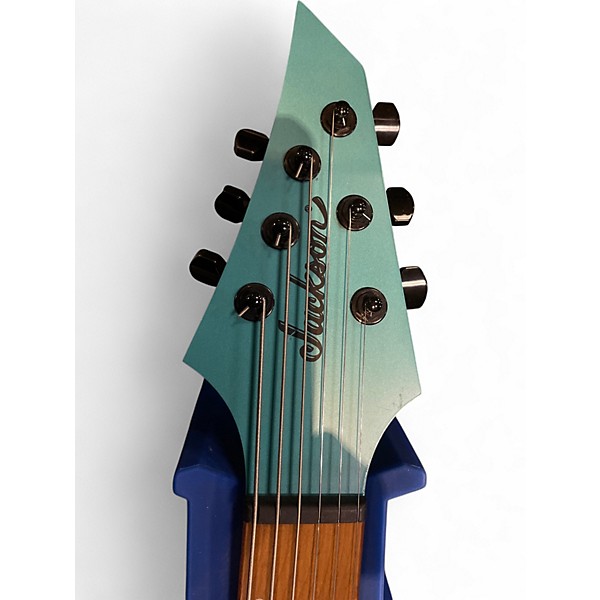 Used Jackson Pro Series Misha Mansoor Signature Juggernaut HT6 MATTE BLUE Solid Body Electric Guitar