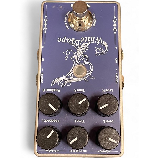 Used Donner White Tape Effect Pedal