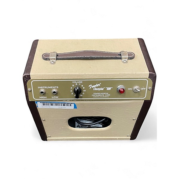 Used Fender Champion 600 5W 1X6 Tube Guitar Combo Amp